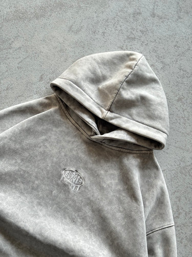 Vanilla MilkShake Acid Wash Hoodie