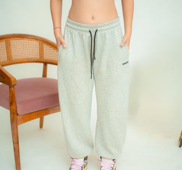 Melange Grey Weekend Tracks For Men And Women