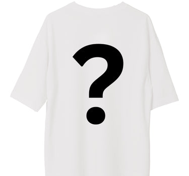 Secret Printed Oversized Unisex Tee