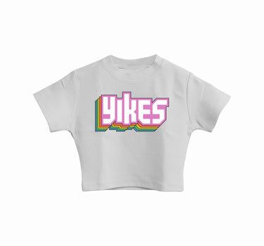 Yikes : Burger Bae Round Neck Crop Baby Tee For Women