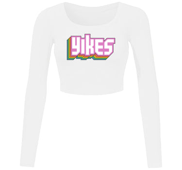 Yikes : Crop Full Sleeve Y2k Top For Women