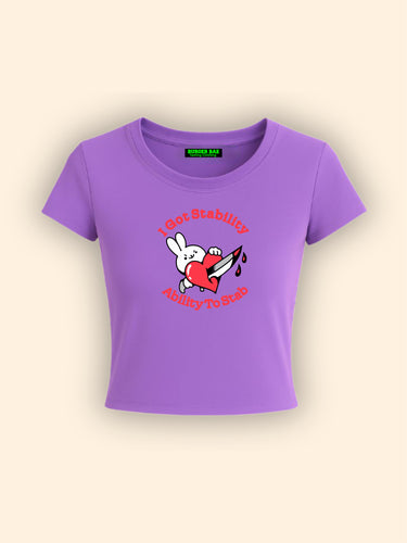 Stability Ability It Girl Baby tee for Women