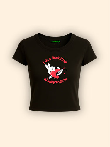 Stability Ability It Girl Baby tee for Women