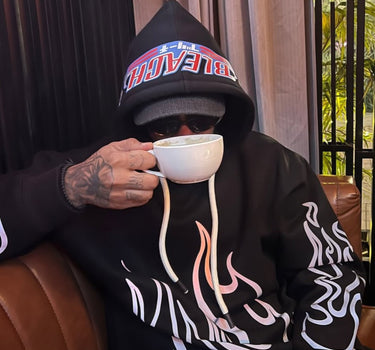 Bleach  (Reflective) : Heavyweight Baggy Hoodie For Men and Women