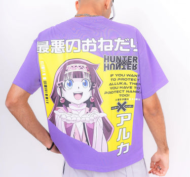 Alluka Zoldyck Drop-Sleeved Unisex Tee (HUNTER X HUNTER Collection Oversized T-shirt) - BurgerBae