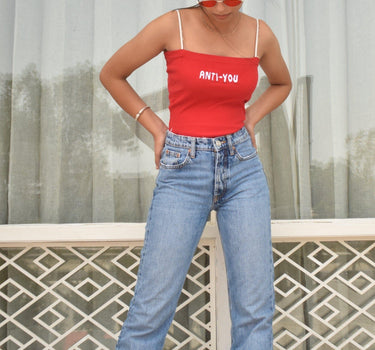 Anti You Camisole Camisole Burger Bae 