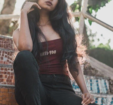 Anti You Camisole Camisole Burger Bae XS Wine 