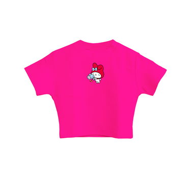 My melody sanrio : Burger Bae Baby Tee For Women