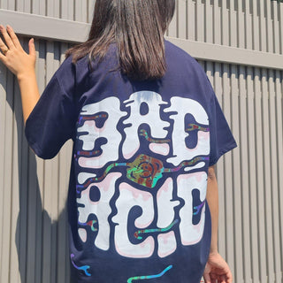 Bad Acid Oversized Tee (T-shirt) Oversized T-shirt Burger Bae 