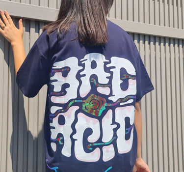 Bad Acid Oversized Tee (T-shirt) Oversized T-shirt Burger Bae 