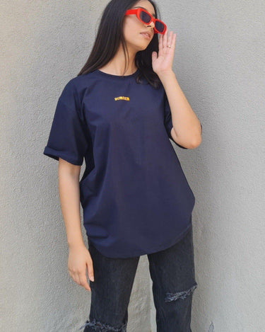 Bad Acid Oversized Tee (T-shirt) Oversized T-shirt Burger Bae Free Size Black 