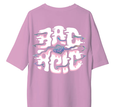 Bad Acid : Burger Bae Oversized  Tee For Men and Women