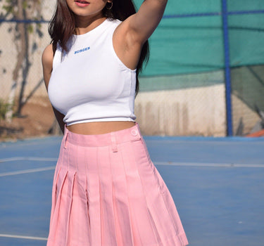 Barbie Set Co-ord set Burger Bae S White-Pink 