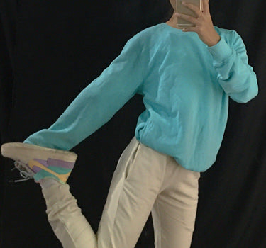 Basic Sweatshirt Sweatshirt Burger Bae 