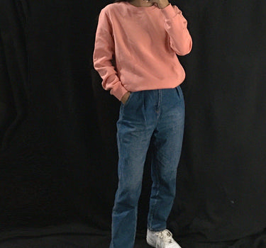 Basic Sweatshirt Sweatshirt Burger Bae 