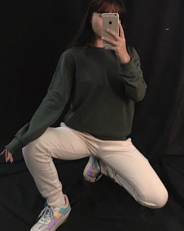 Basic Sweatshirt Sweatshirt Burger Bae 