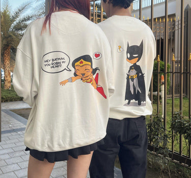 Batman: You Robin' My Heart Sweatshirt Sweatshirt Burger Bae 