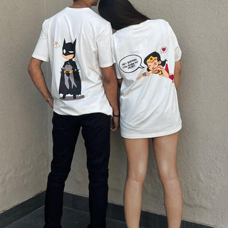 Batman: You Robin' My Heart Tees (T-shirt) T-shirt Burger Bae White-White S S