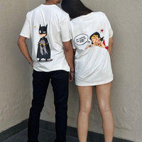 Batman: You Robin' My Heart Tees (T-shirt) T-shirt Burger Bae White-White S S