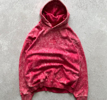 Berry Crush Acid Wash Hoodie
