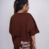 Better Days Ahead Drop-Sleeved Tee (T-shirt) - BurgerBae