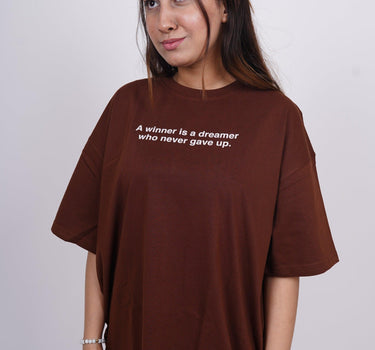 Better Days Ahead Drop-Sleeved Tee (T-shirt) - BurgerBae