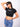 Bitchin - Burger Bae Round Neck Crop Baby Tee - BurgerBae