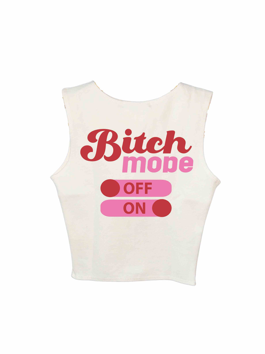 Bitch mode - Burger Bae Sleeveless Rachel Tank For Women