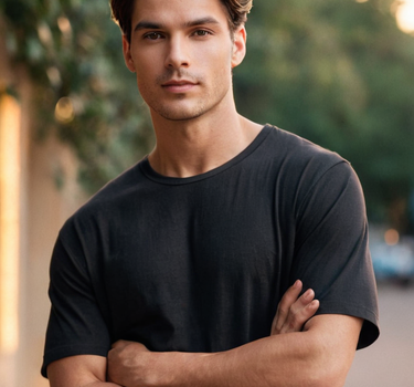 Founder t-shirt - Charcoal Softie