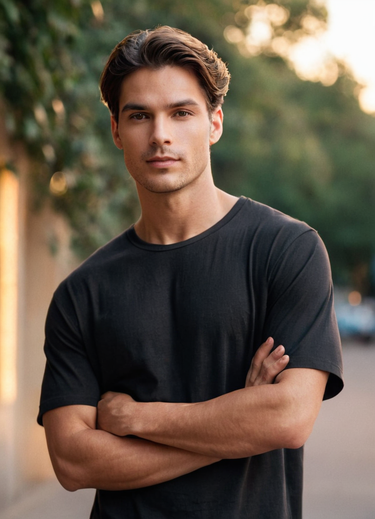 Founder t-shirt - Charcoal Softie