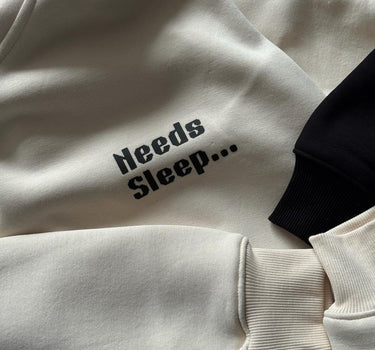 Needs Attention - Needs Sleep Couple Hoodie