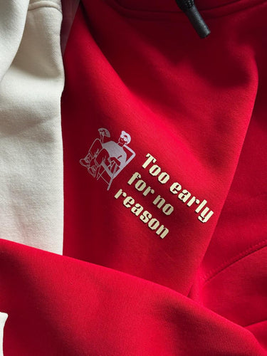 Too Early - Always Late Couple Hoodie