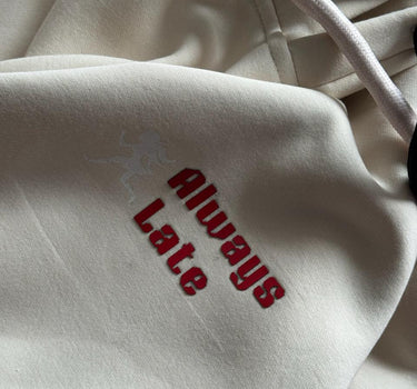 Too Early - Always Late Couple Hoodie