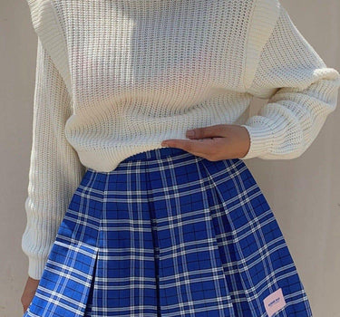 Blue Clueless Skirt Skirt Burger Bae 