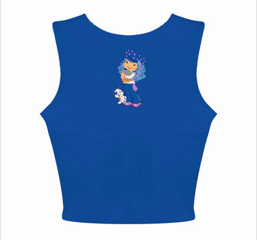Blueberry Muffin : Burger Bae Sleeveless Rachel Tank For Women