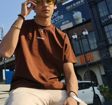 BOMBay Set For Men (Tee+Irish Track) Co-ord set Burger Bae 