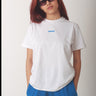 BOMBay Set (Tee+Irish Track) Co-ord set Burger Bae S White-CobaltBlue 