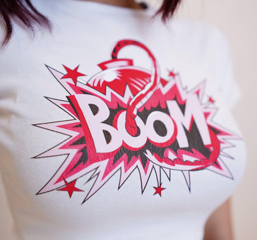 Boom Baby Tee (T-shirt) Tops Burger Bae 