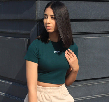 Bottle Green Beige Limited Edition Sydney Set Co-ord set Burger Bae 