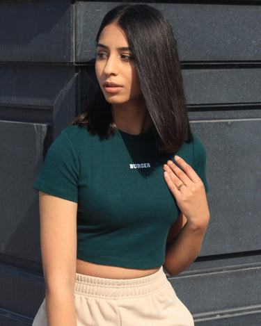 Bottle Green Beige Limited Edition Sydney Set Co-ord set Burger Bae 