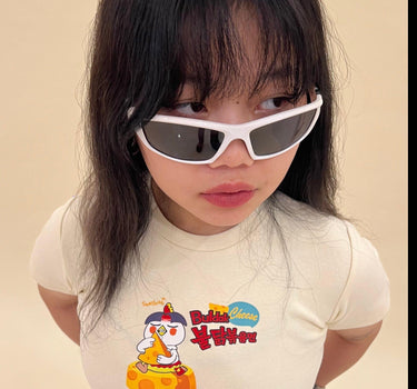 Buldak Ramen Cheese Baby Tee (T-shirt) Tops Burger Bae 