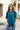 Basic Oversized Tee (T-shirt) Oversized T-shirt Burger Bae Free Size Bottle Green 