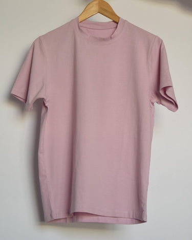 Basic Oversized Tee (T-shirt) Oversized T-shirt Burger Bae Free Size Lilac 