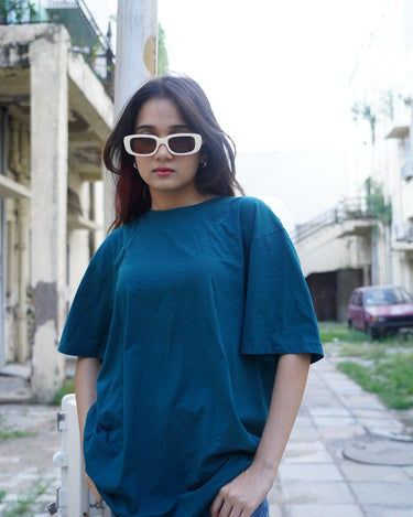 Basic Oversized Tee (T-shirt) Oversized T-shirt Burger Bae 