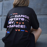 Dance Potato Boy Dance Oversized Tee (T-shirt) Oversized T-shirt Burger Bae 