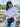 Dog Person Oversized Tee (T-shirt) Oversized T-shirt Burger Bae Free Size White 