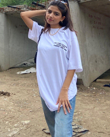 Dog Person Oversized Tee (T-shirt) Oversized T-shirt Burger Bae 