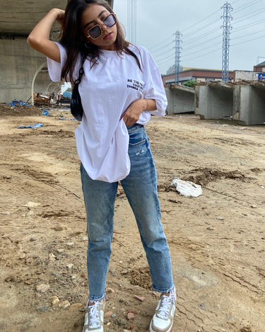 Dog Person Oversized Tee (T-shirt) Oversized T-shirt Burger Bae 