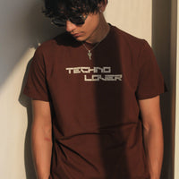 Techno Lover Regular Tee (T-shirt) For Men T-shirt Burger Bae 