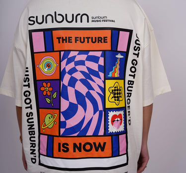 Burger x Sunburn Festival 0.2 Drop-Sleeved Tee (T-shirt) - BurgerBae